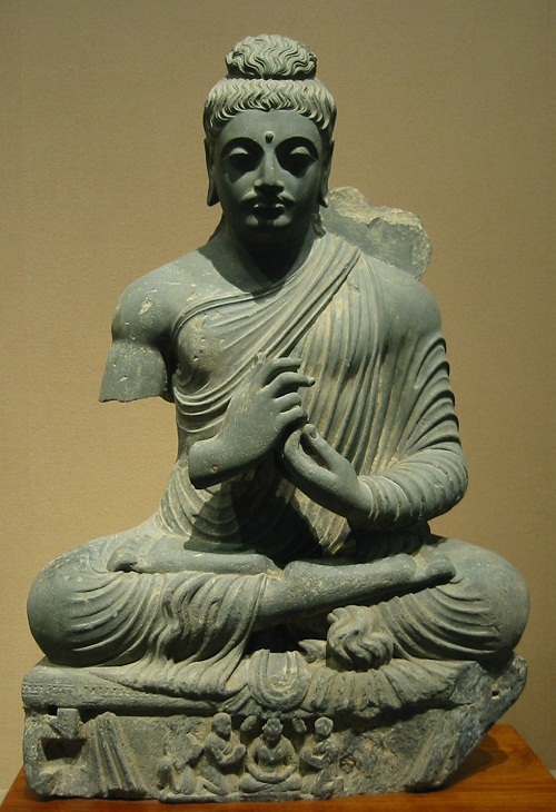 Buddhist art and Hindi