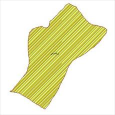 File political shape of city of Ramsar (Mazandaran Province)